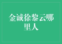 金诚徐黎云，何方神圣？——浅析投资高手的神秘面纱